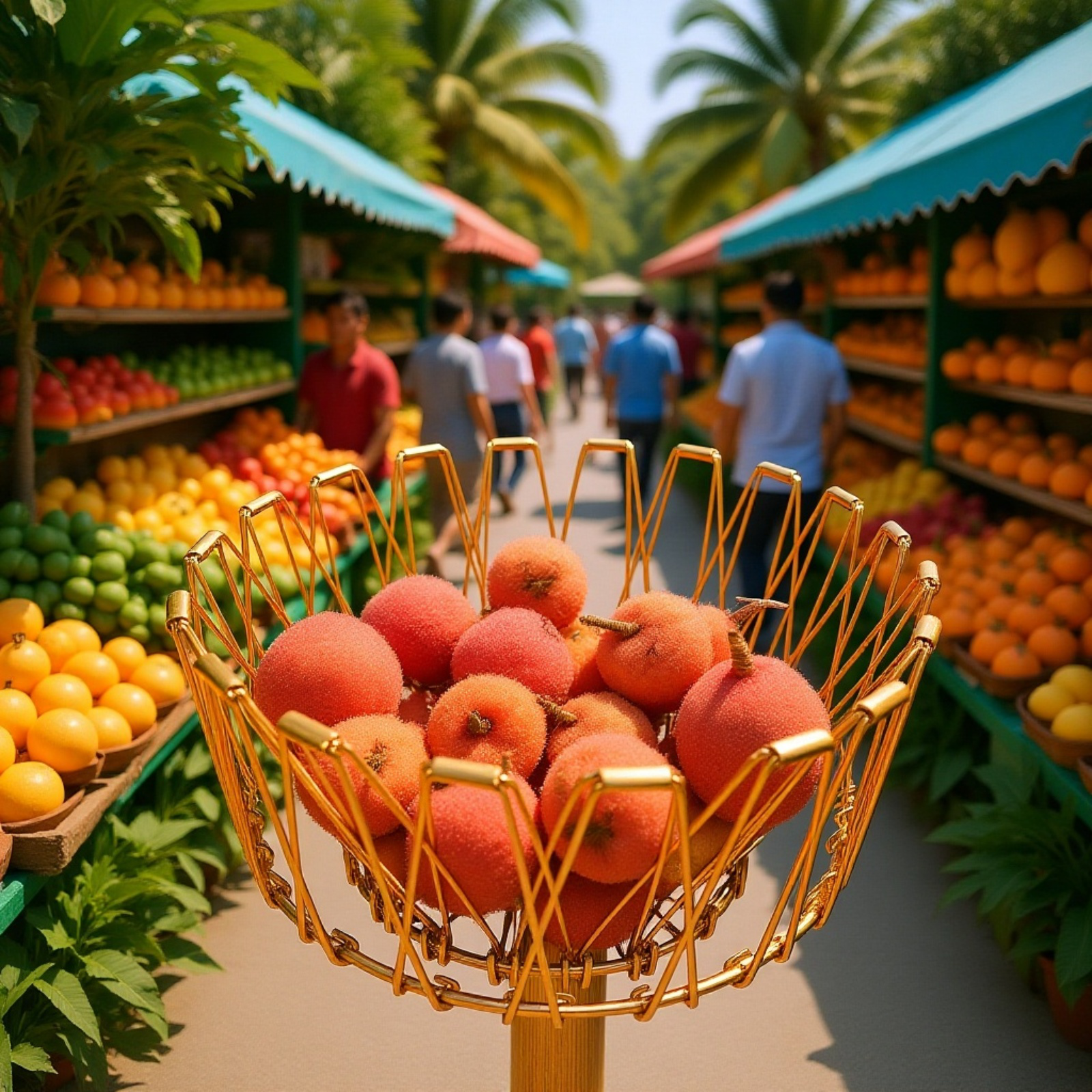 단철 다기능 수납 바구니