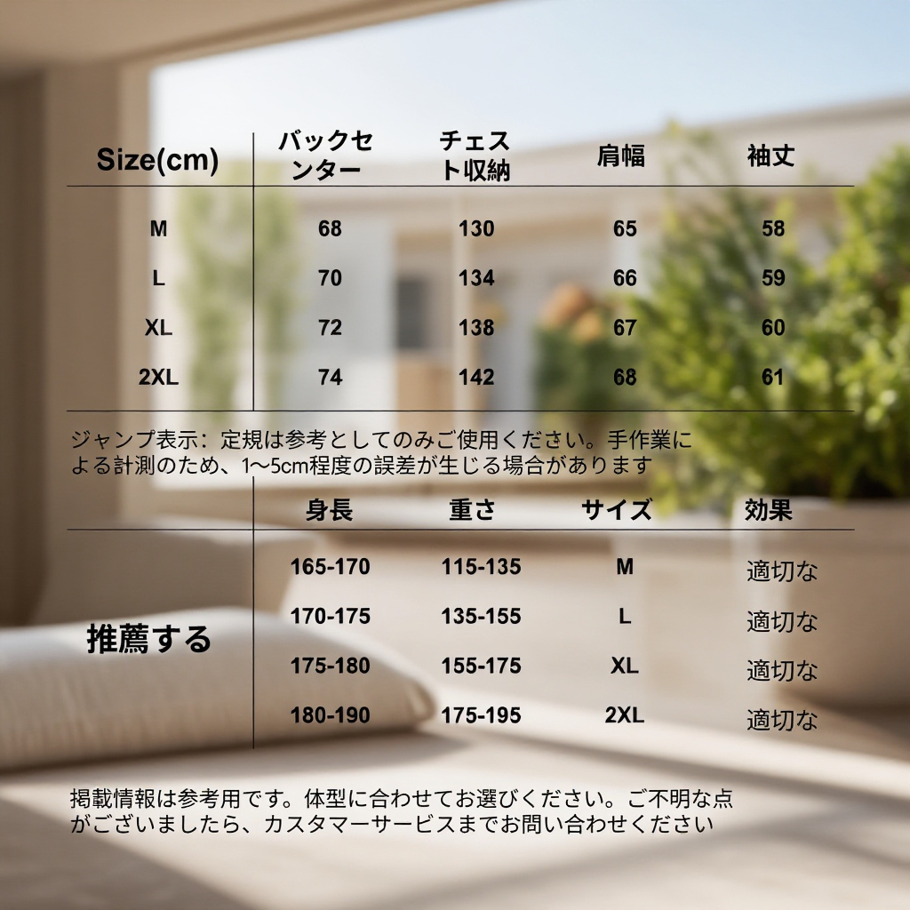 ゆったりカップル用ジップアップジャケット