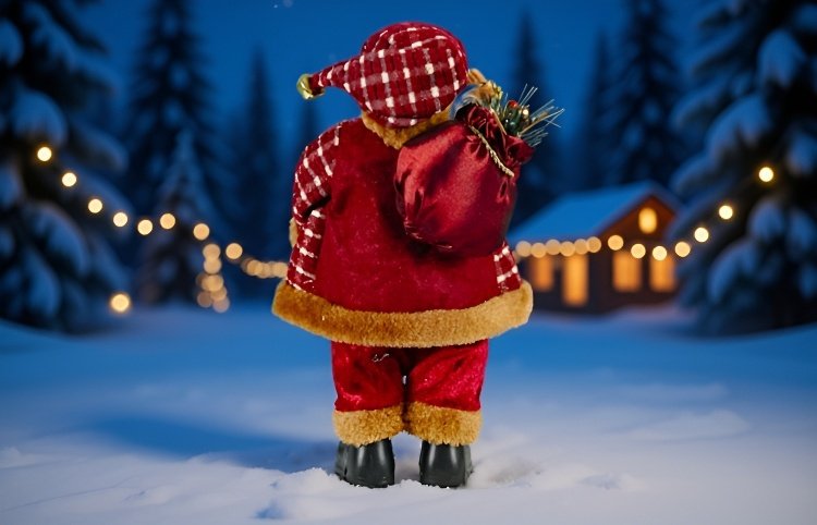 سانتا كلوز يزين مكتبك بأجواء العيد