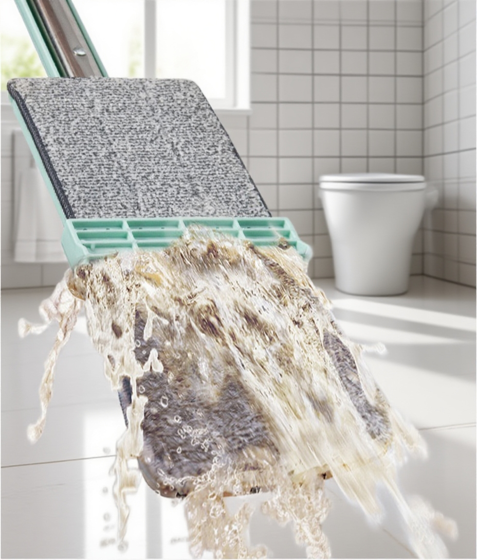 Odolný mop pro jemné čištění dřevěných podlah