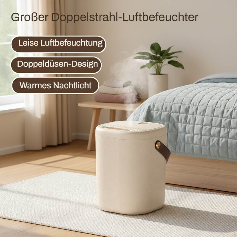 Luftreiniger und Luftbefeuchter mit großem Fassungsvermögen