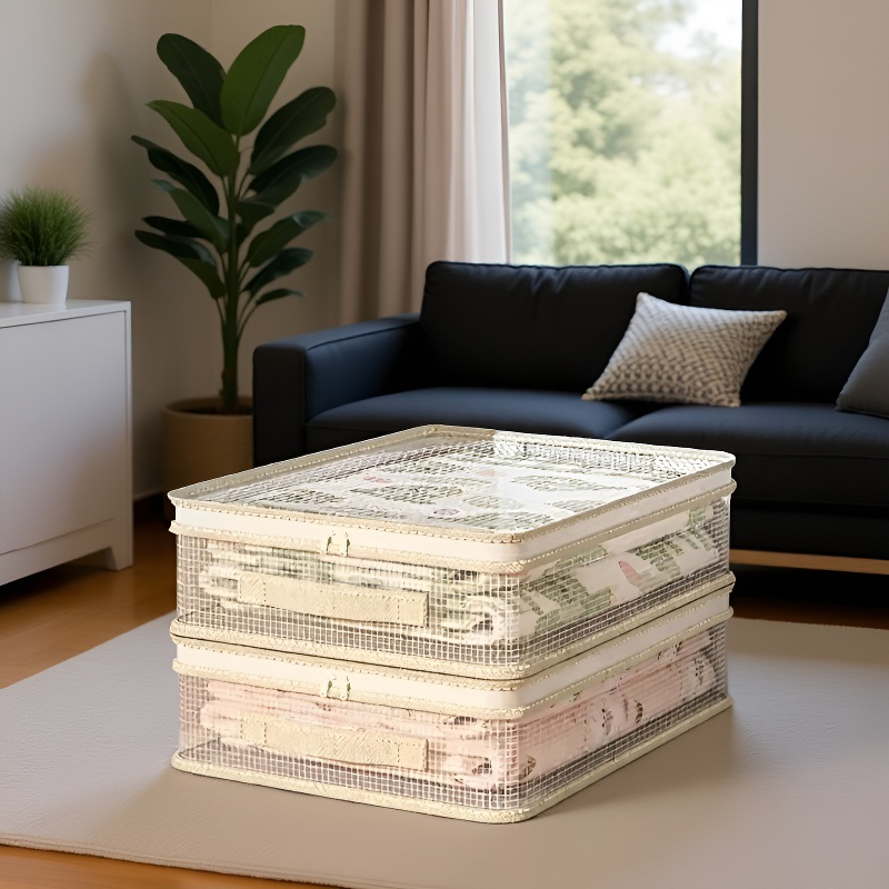 Bolsa de almacenamiento transparente y visible, organizador multipropósito, práctica y conveniente