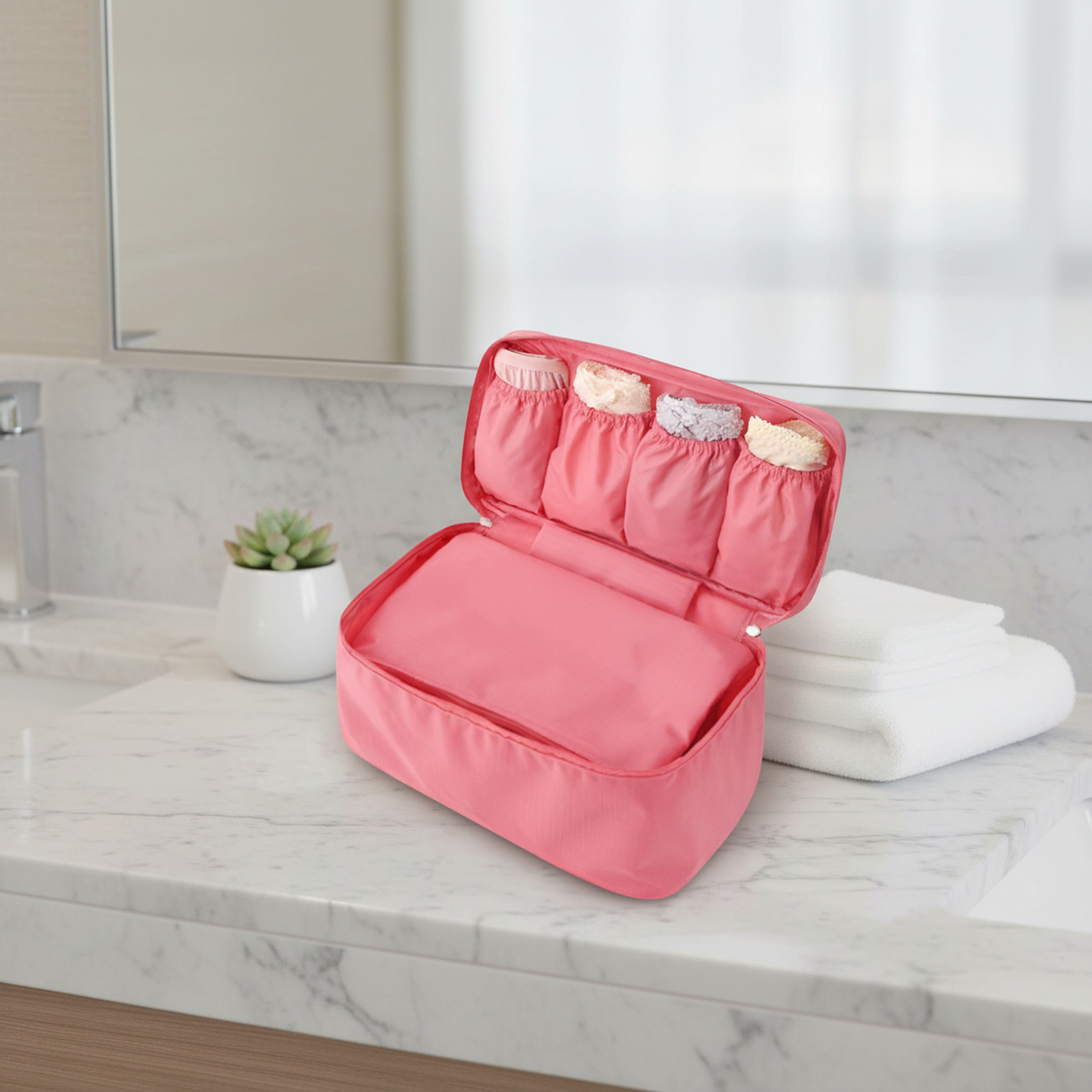 Bolsa de almacenamiento portátil para ropa interior de viaje
