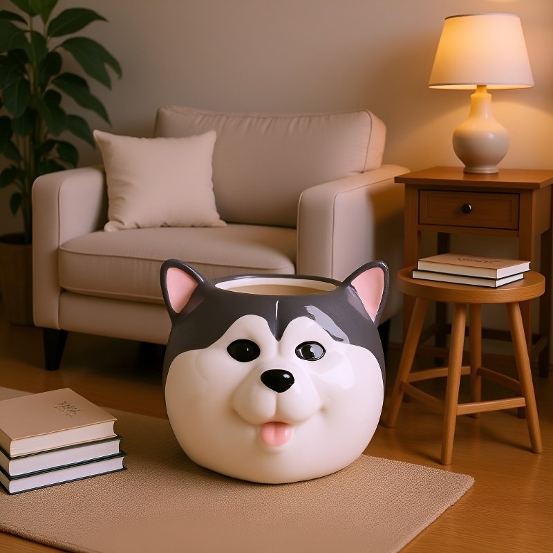 누수 방지 기능이 있는 작은 동물용 병