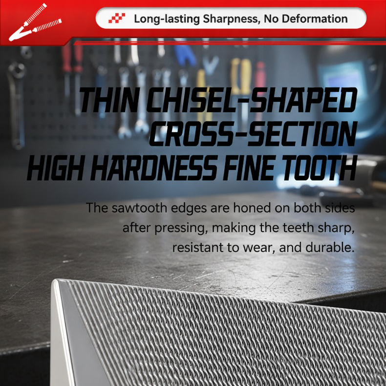 Sharpening a kitchen knife with diamond rhombus tool