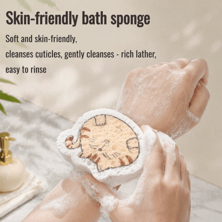 Eco-friendly dishwashing cloth cleaning plates