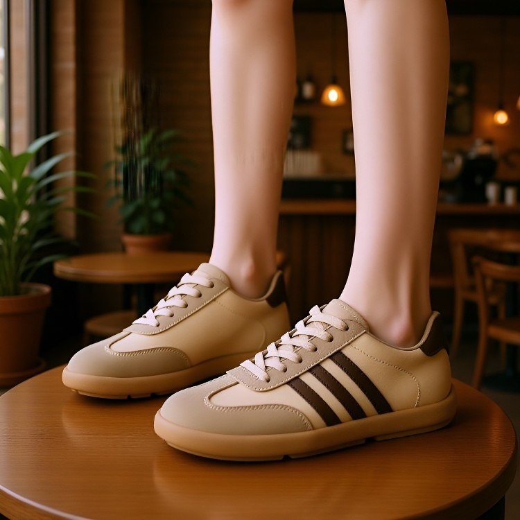 여학생 가을 스니커즈 운동화 통굽 캐주얼 화이트 슈즈 아간 키높이 운동화