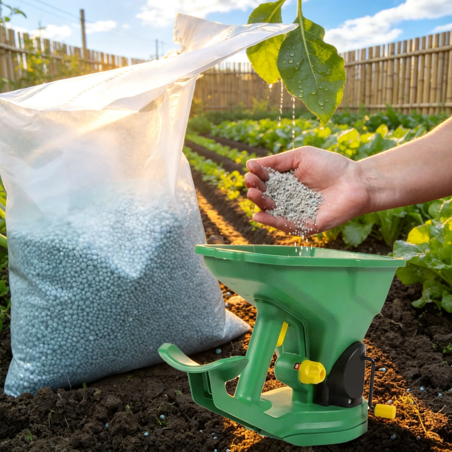 Multifunktionales Gartensaatgerät für Sojabohnen und andere Samen