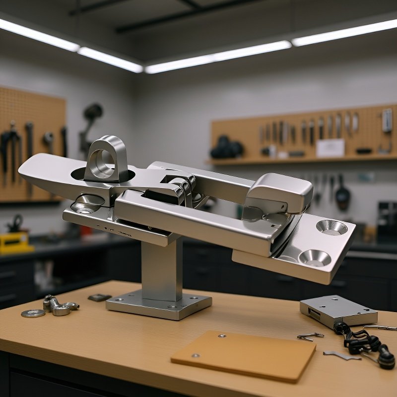 ステンレス製ドアロックストライク