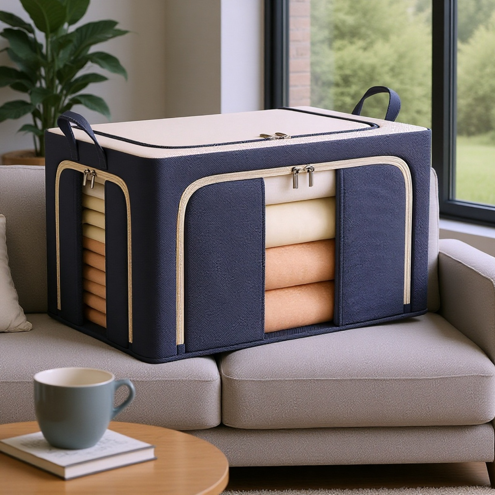 Large Capacity Oxford Cloth Storage Box