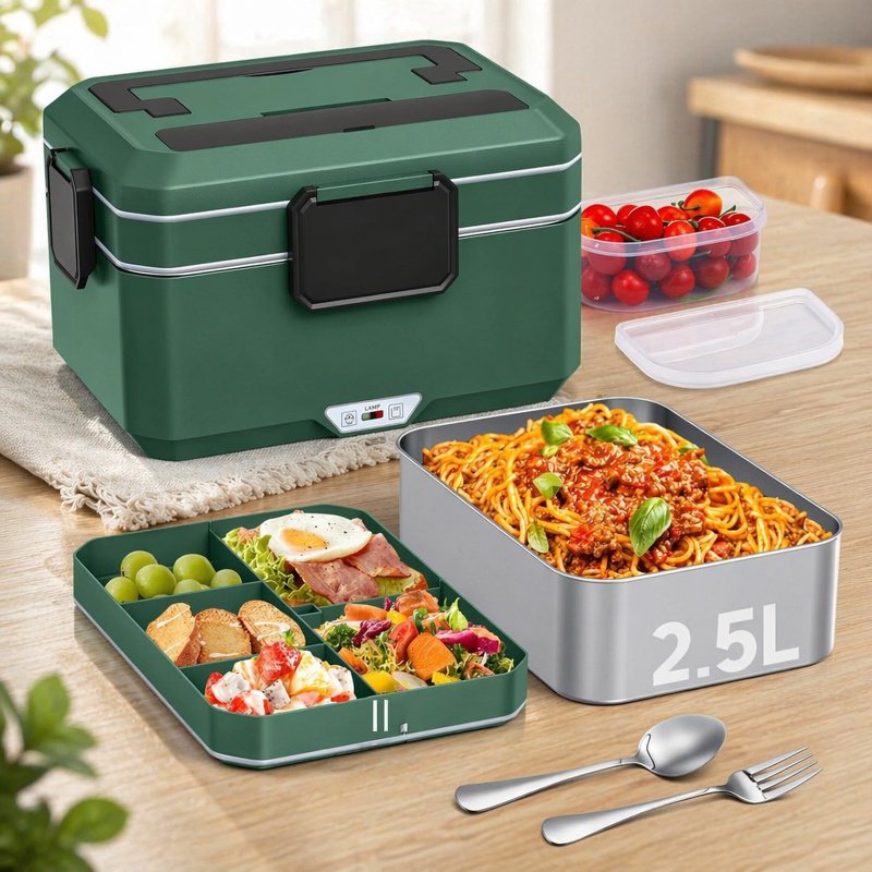 Portable 25L Electric Heated Lunch Box front view