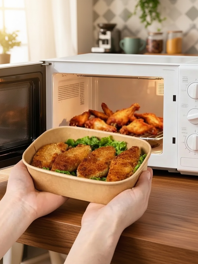 Biodegradable takeout box for catering