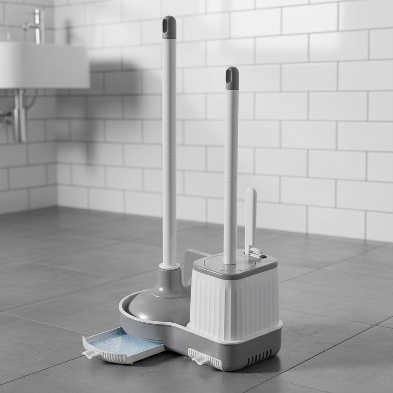 Toilettenbürste mit Einweg-Design und starker Reinigungskraft