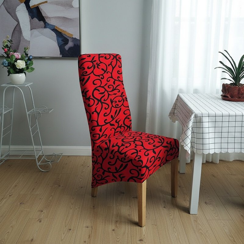 Slanting Chair Covers Chair Covers Various Patterns Office Stretch Printed