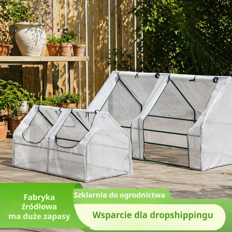 Antyzamarzająca szklarnia ogrodowa na zewnątrz, do ogrodu i na balkon