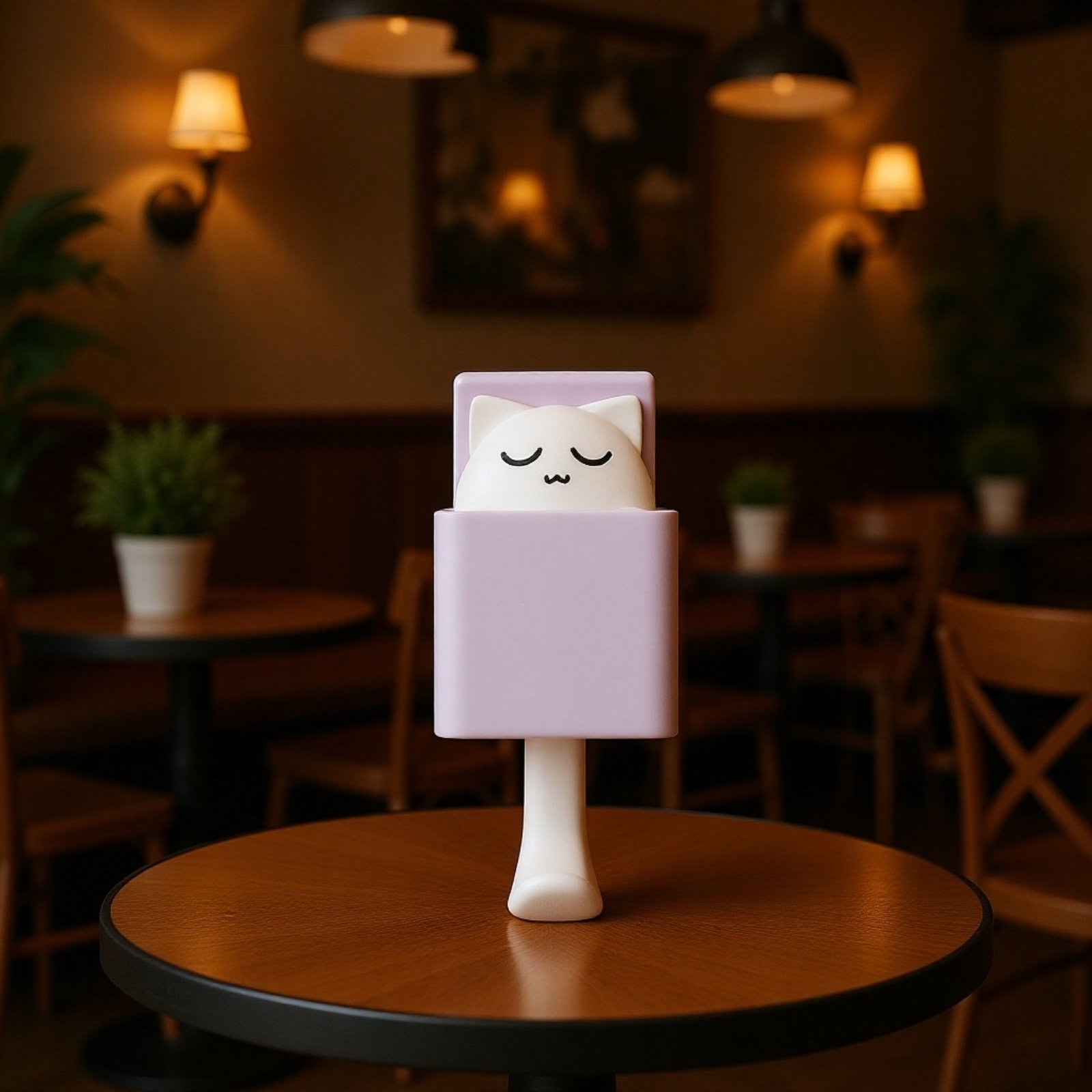 Lindo gancho para gato, gancho de pared telescópico, gancho de pared multiusos, adhesivo sin daños, 