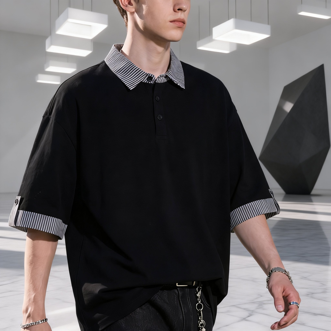 데일리룩에 어울리는 커플 반팔티