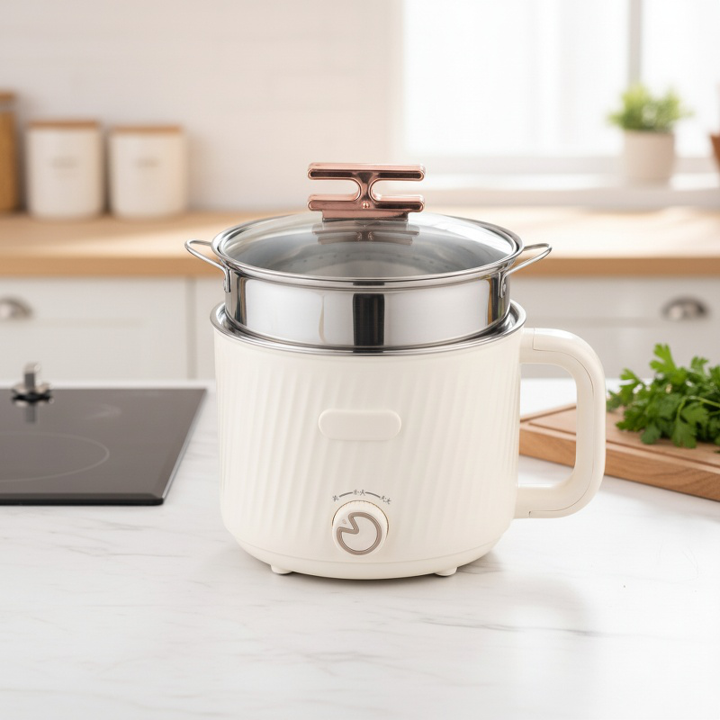 Student dormitory small stainless steel nonstick electric hot pot