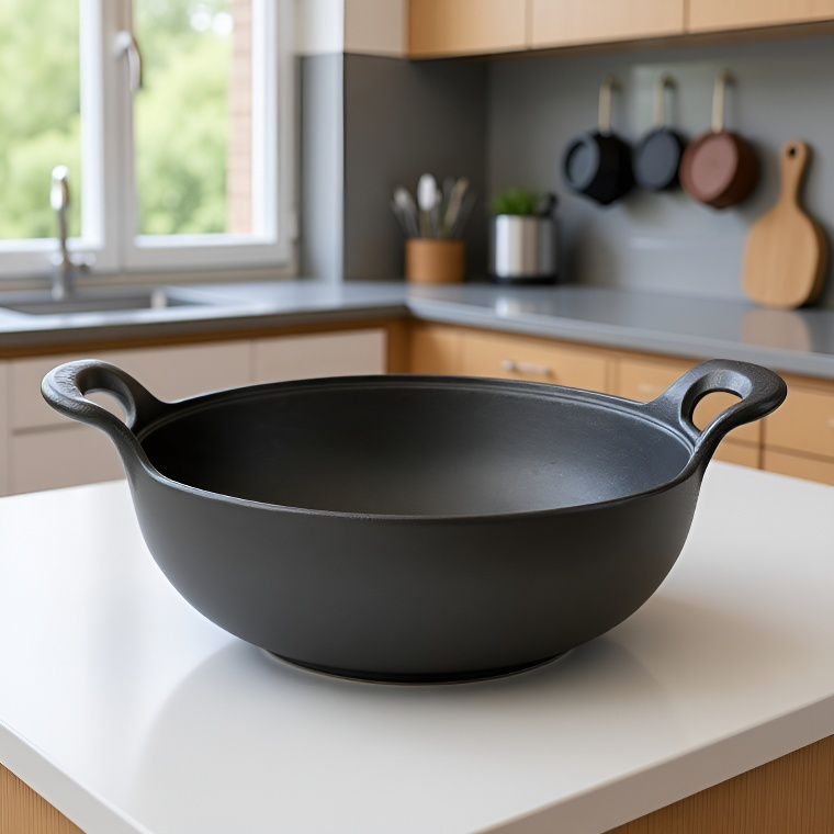JS [Healthy Uncoated] Pot Yuanbao en fonte de style japonais pour une personne