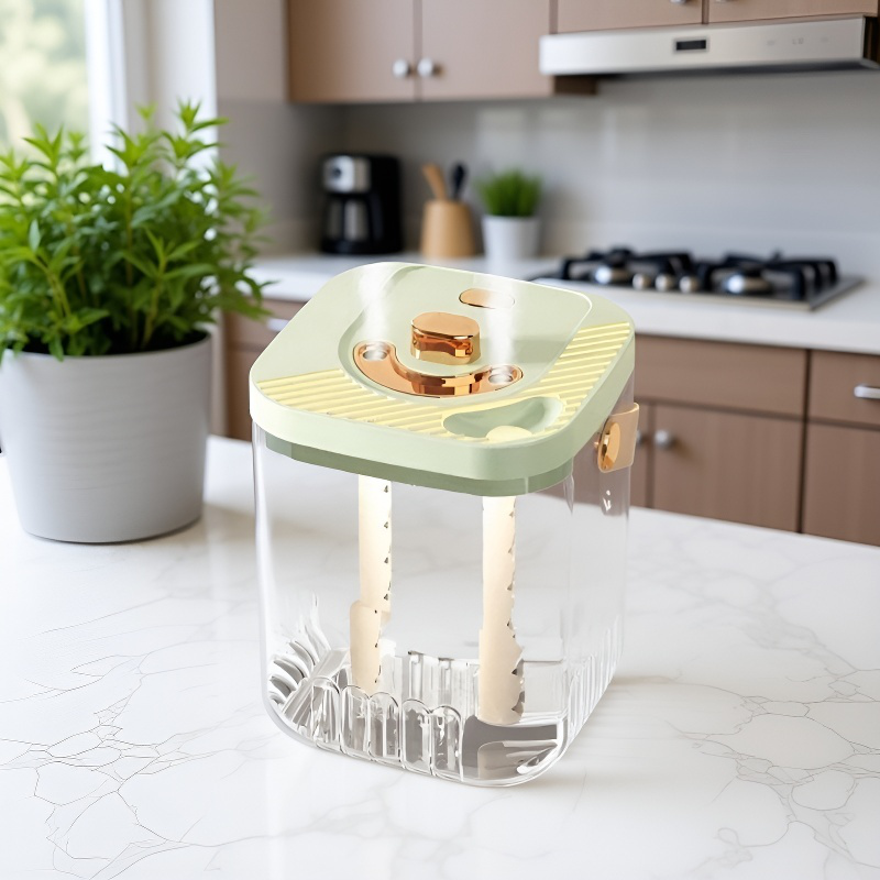 Átlátszó, nagy tartályos párásító LED világítással, finom ködpermettel