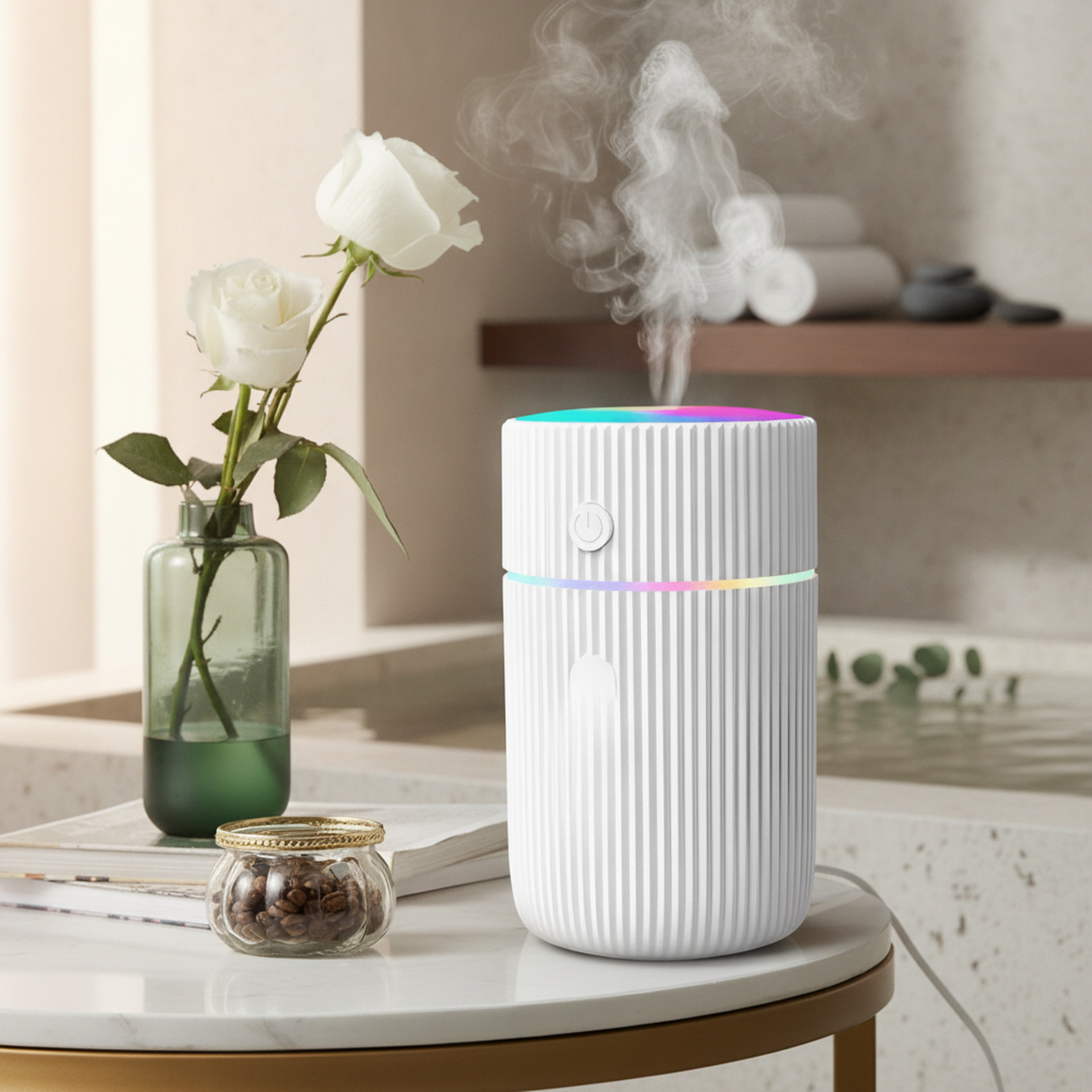 Refillable Air Humidifier for Home and Office Use