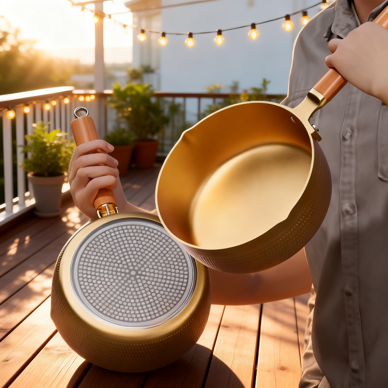 お手入れ簡単なノンスティック表面