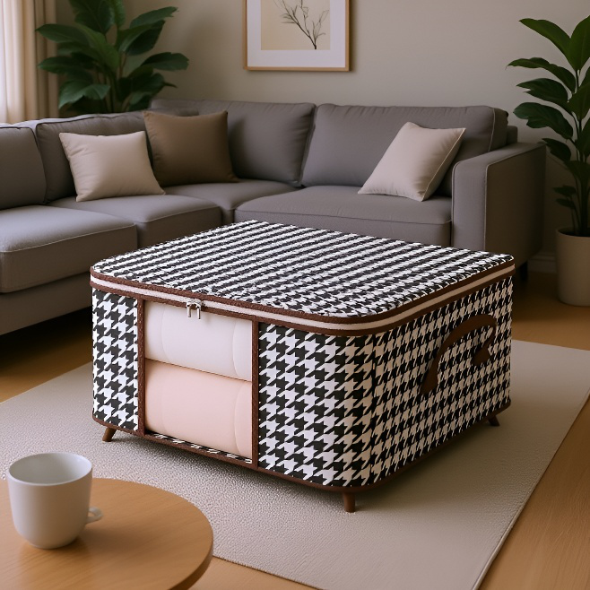 가정용 초대형 의류 정리 가방 면 이불 가방 수납함 방습 방진 수납 가방 전용 수납 이사 초대형 수납함