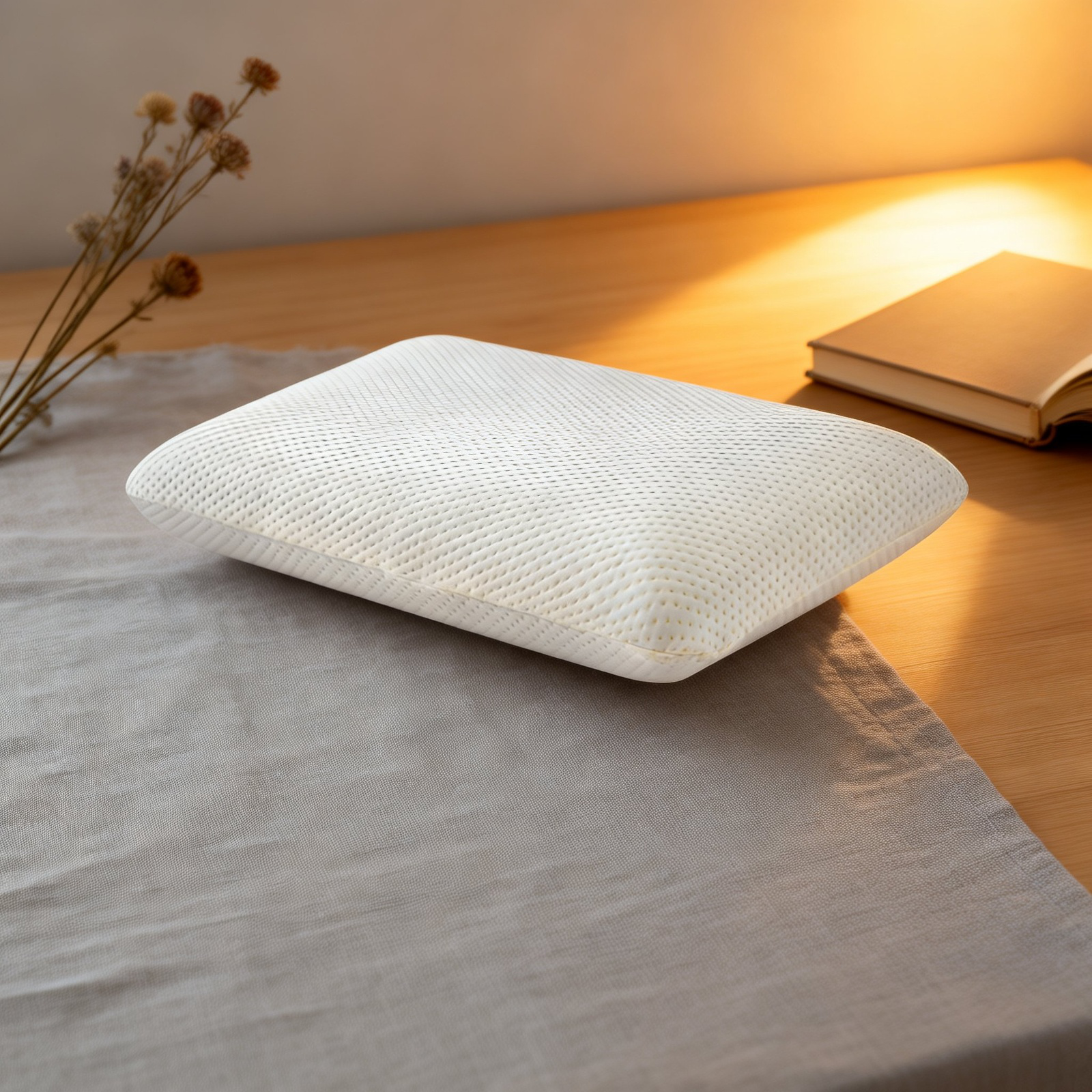 人間工学メモリーフォームネックピロー