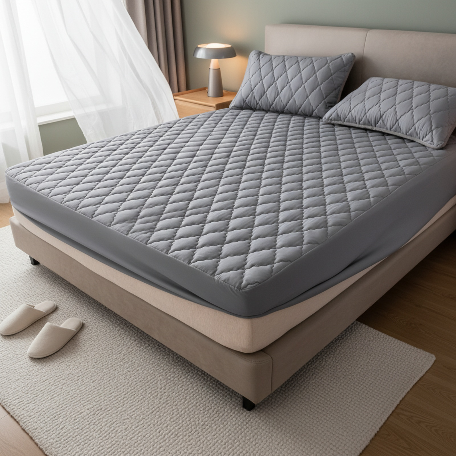 Waterproof Bed Sheet, Baby Diaper-Proof Mattress Protector, Easy-to-Clean Mattress Cover