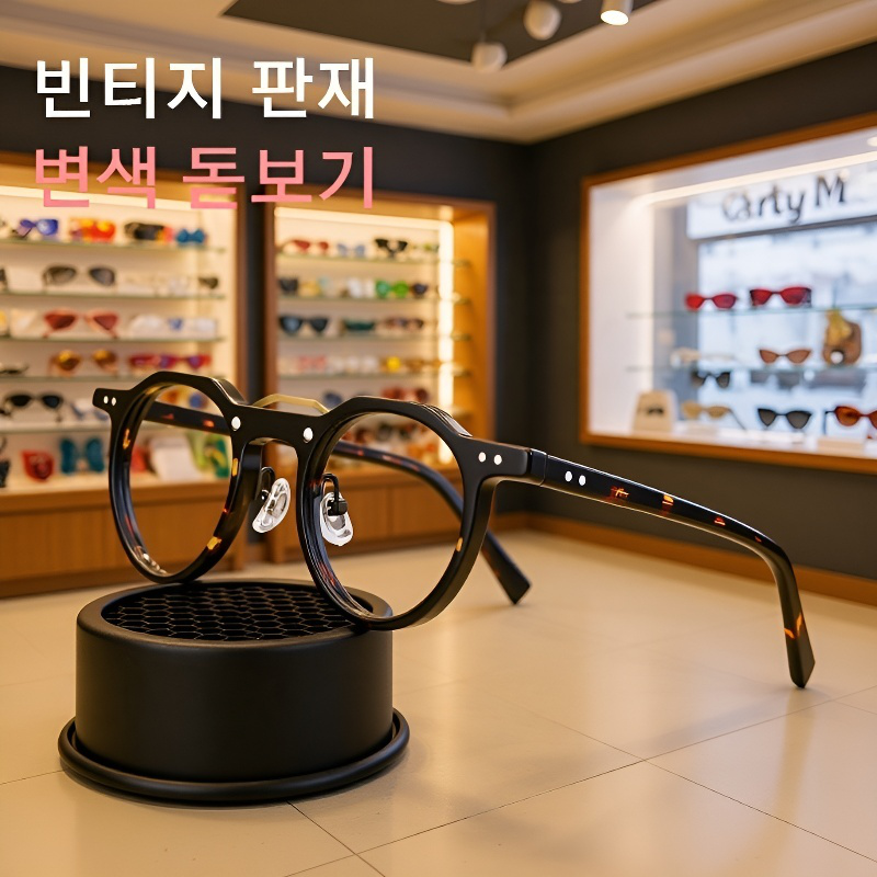 에터렌스 수제 감성 왕관형 돋보기 안경