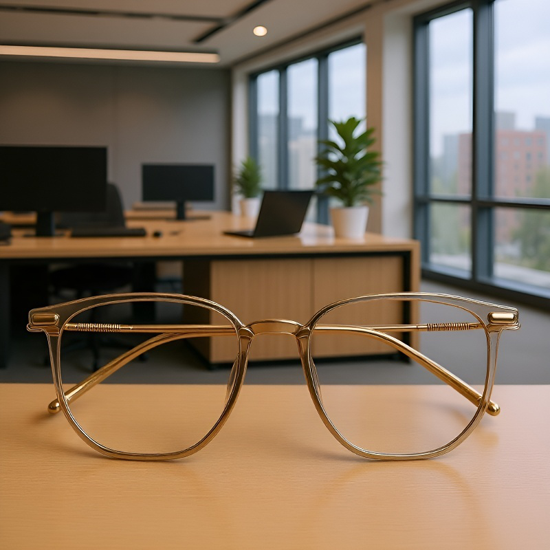 ファッションブルーライトカット老眼鏡読書用拡大鏡