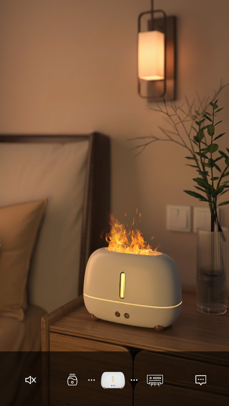 Humidificador para el hogar con luces LED cambiantes