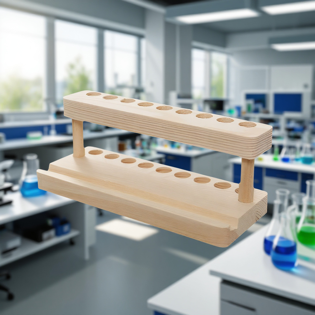 Kancelářský pevný dřevěný box na ukládání per – šikmé zasunutí, vysoká kvalita