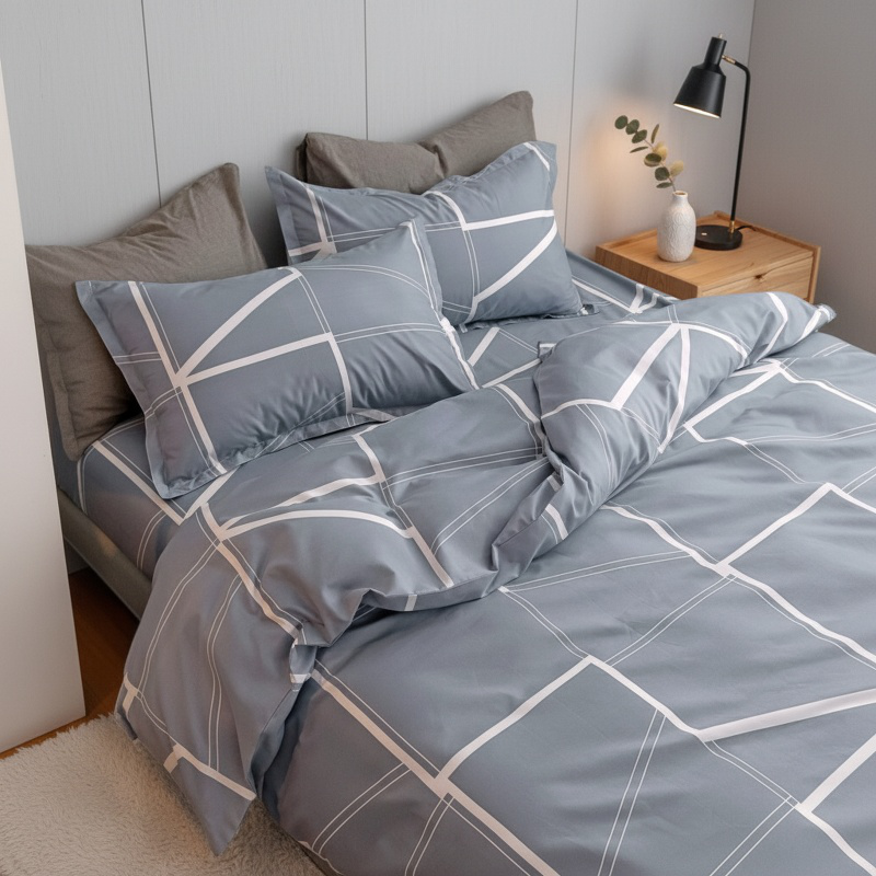 Autumn Quilt Cover Single Piece Three Piece Set Four Piece Set Student Dormitory Bedding