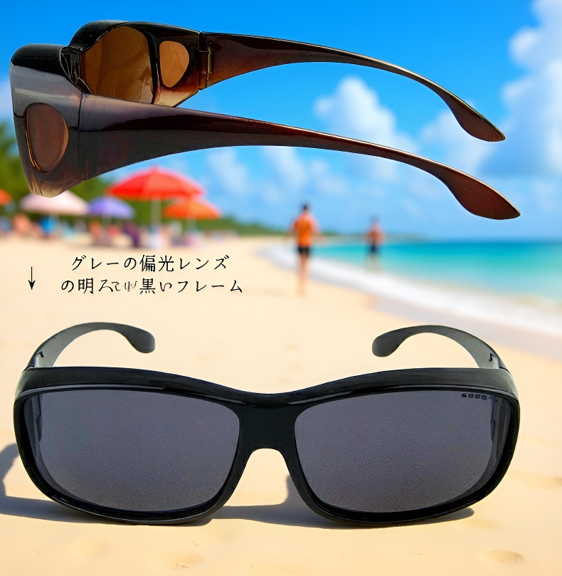 スタイリッシュな男性用サングラスデザイン