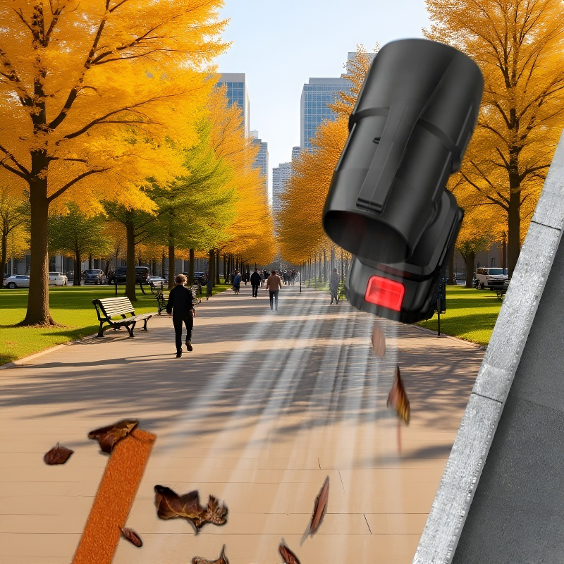 Kabelloser Hochleistungs-Haartrockner, Lithium-Akku, wiederaufladbarer Staubsauger und Laubbläser