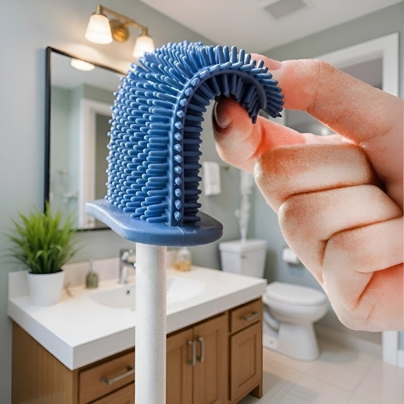 Cerdas resistentes del cepillo de baño doméstico