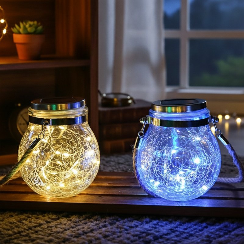 Lámpara ecológica para decoración de exteriores