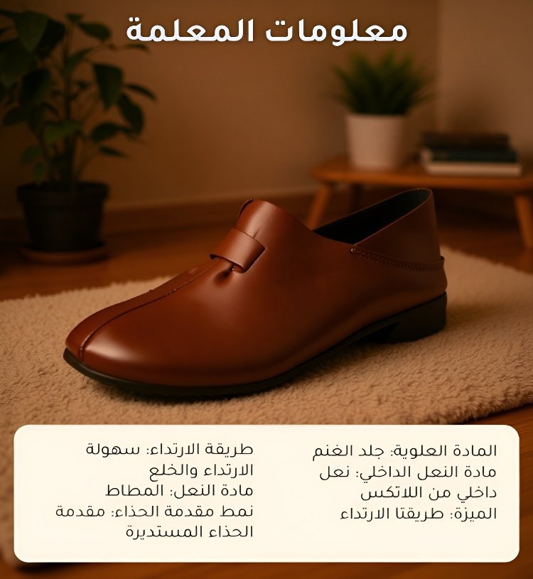 حذاء كاجوال عصري بنعل ناعم