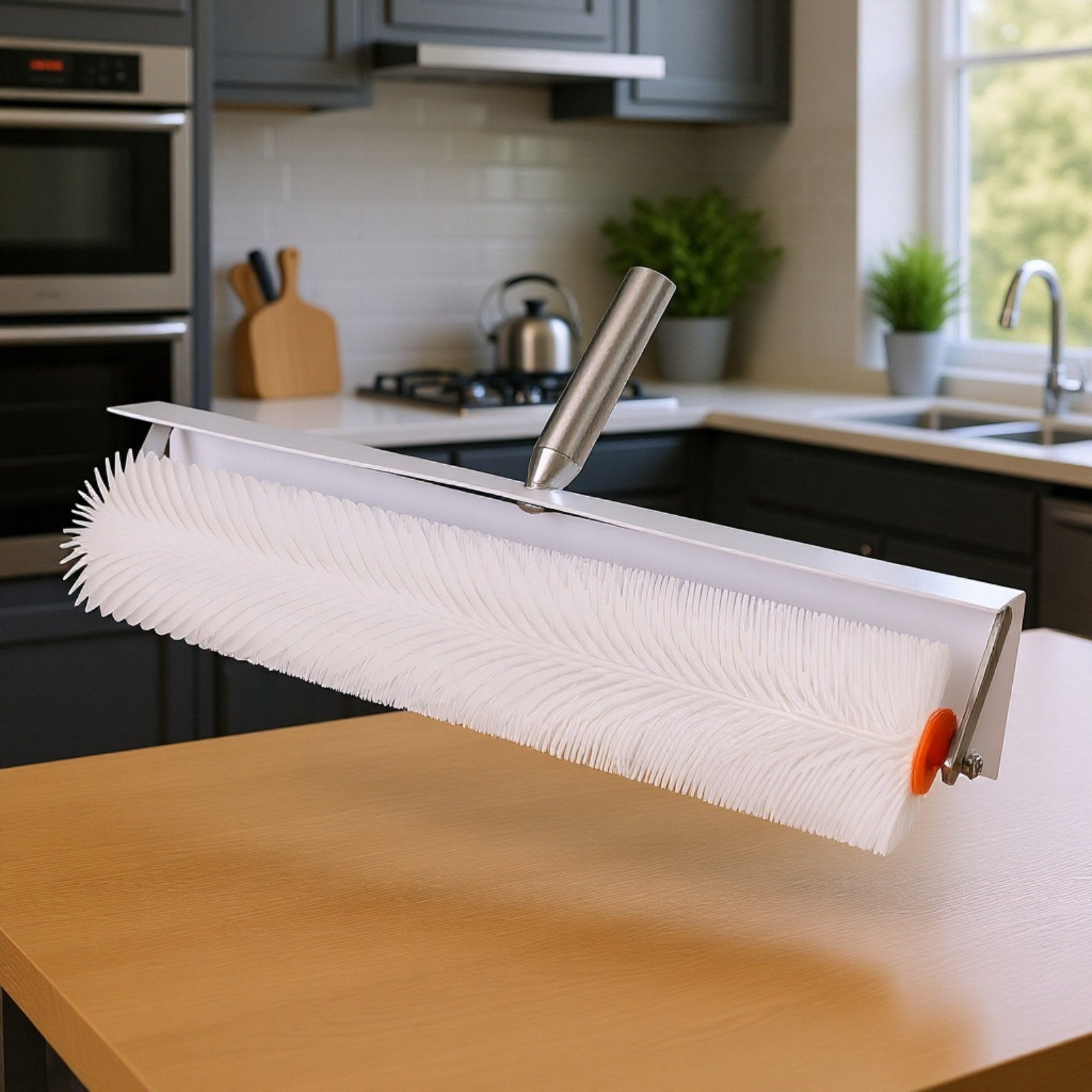 فرشاة كهربائية دوارة لتنظيف الرغوة