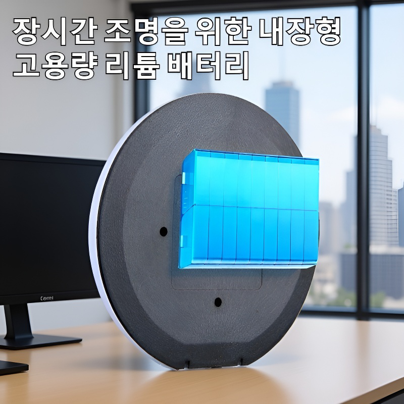 방수형 태양열 벽부착 조명