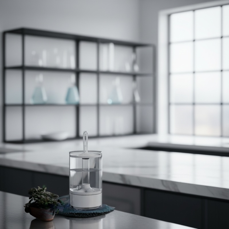 Humidificateur domestique à ultrasons, grande capacité, purification de l'eau
