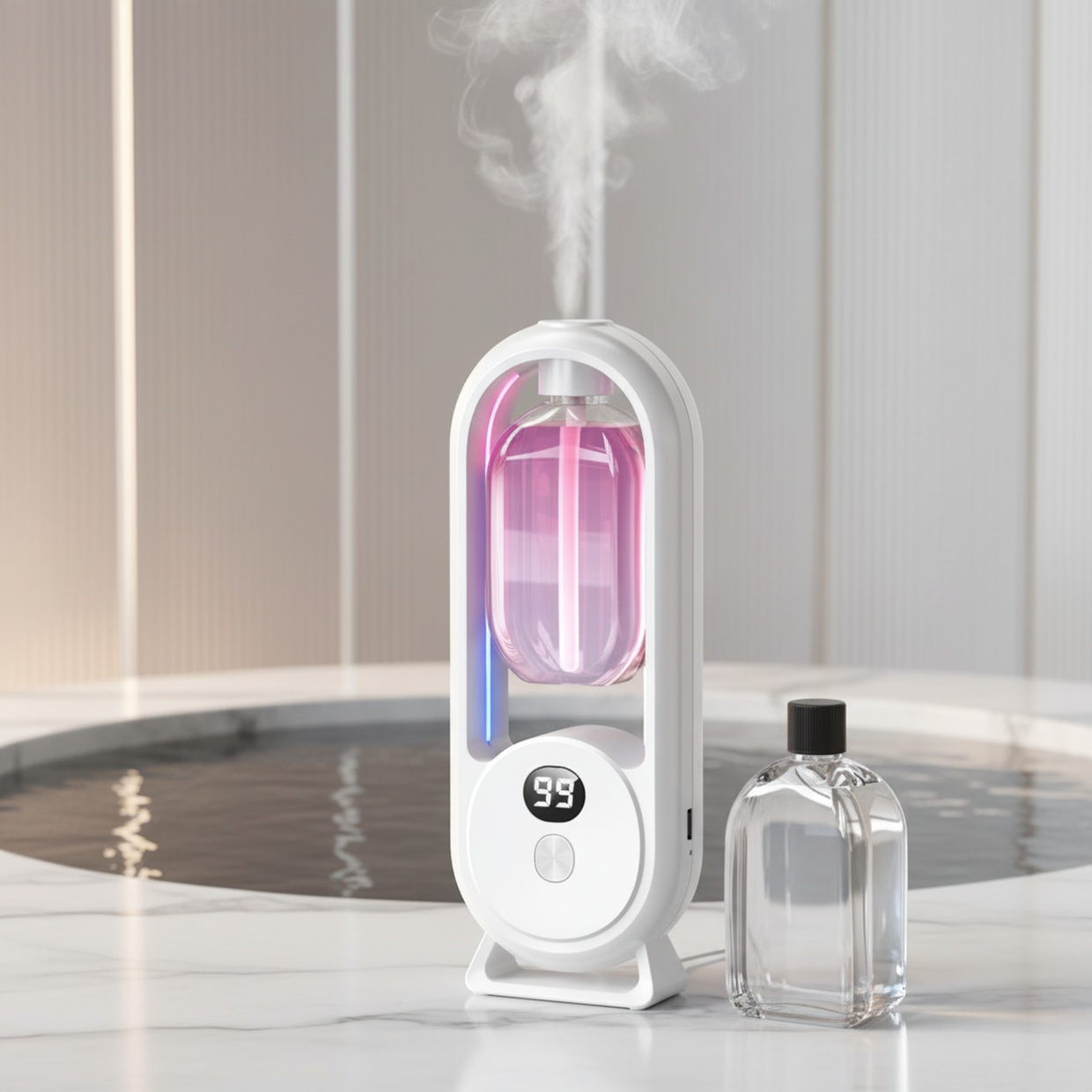 Automatic air freshener, long-lasting fragrance, air freshener for toilets, deodorizer, and indoor h