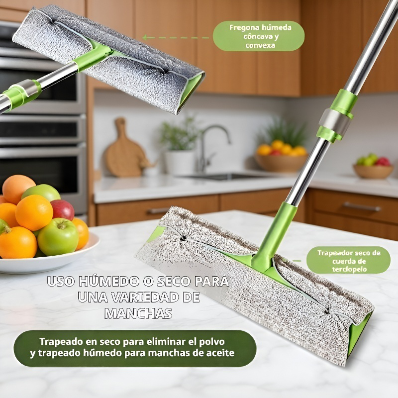 Mopa extensible de esponja abrasiva para uso seco y húmedo