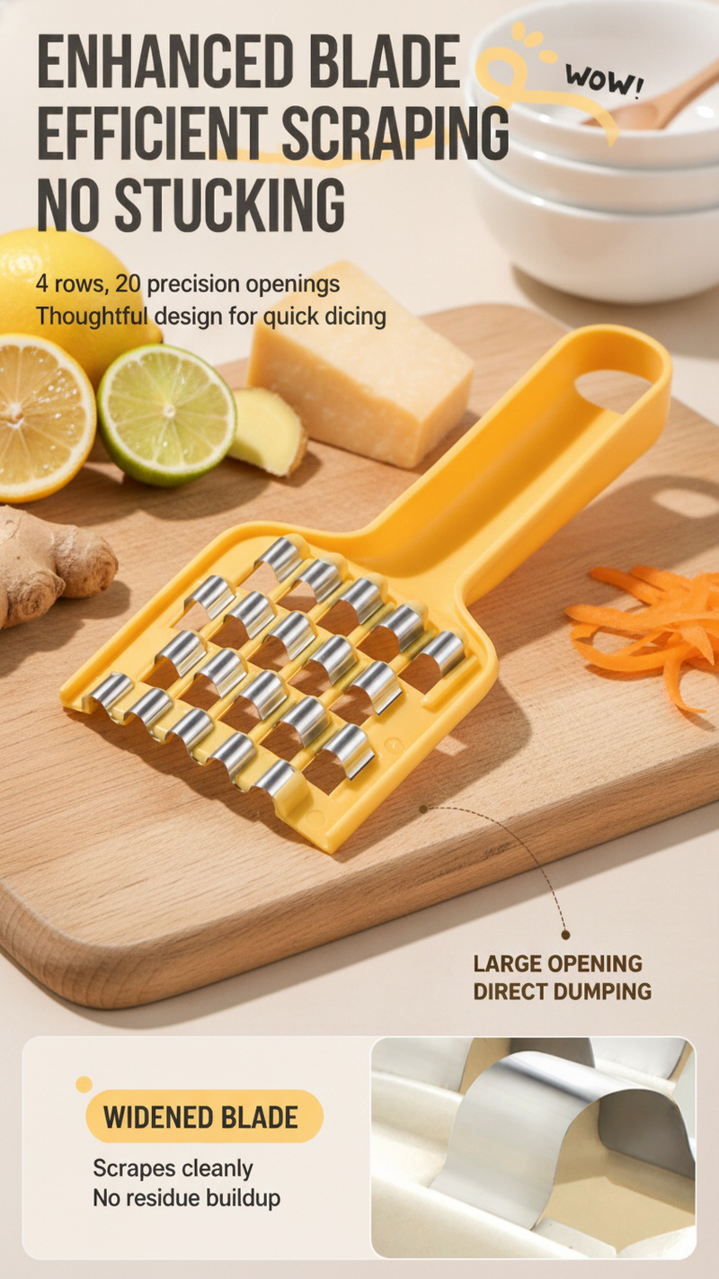 Dumpling chopping knife cutting dough