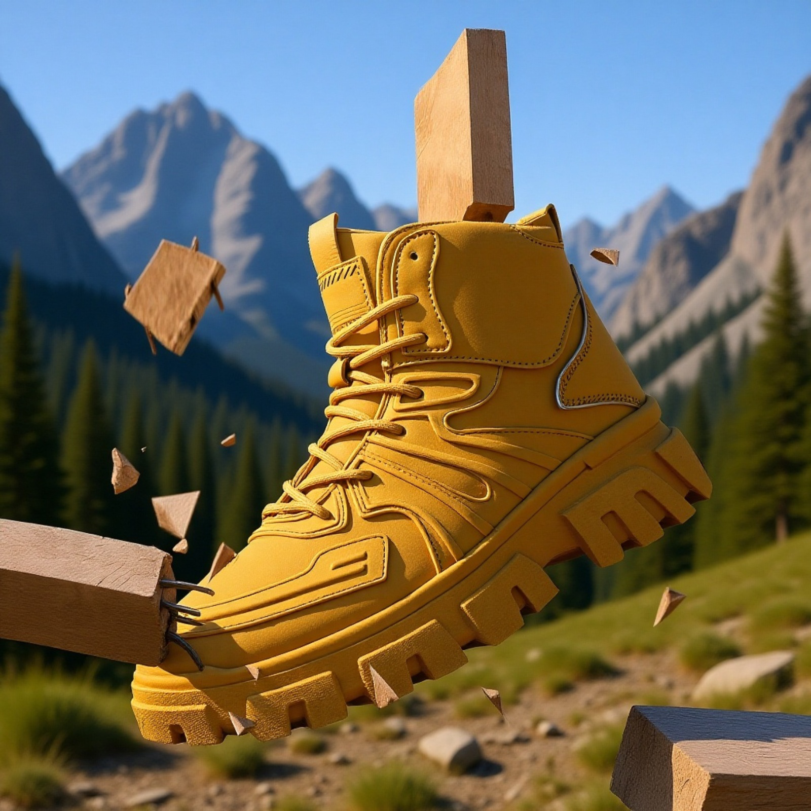 メンズ厚底背が高いマーチンワークブーツ 秋冬ハイカットファッションカジュアルシューズ