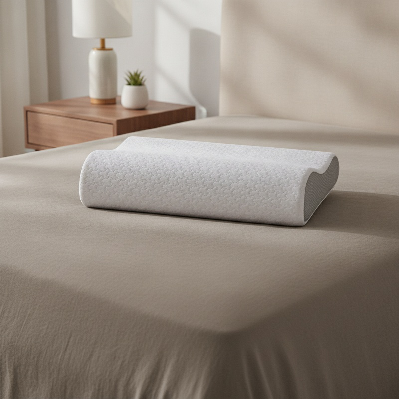 Ergonomisches Memory-Kissen, Nackenpflege, bequemes Schlaf-Nackenkissen
