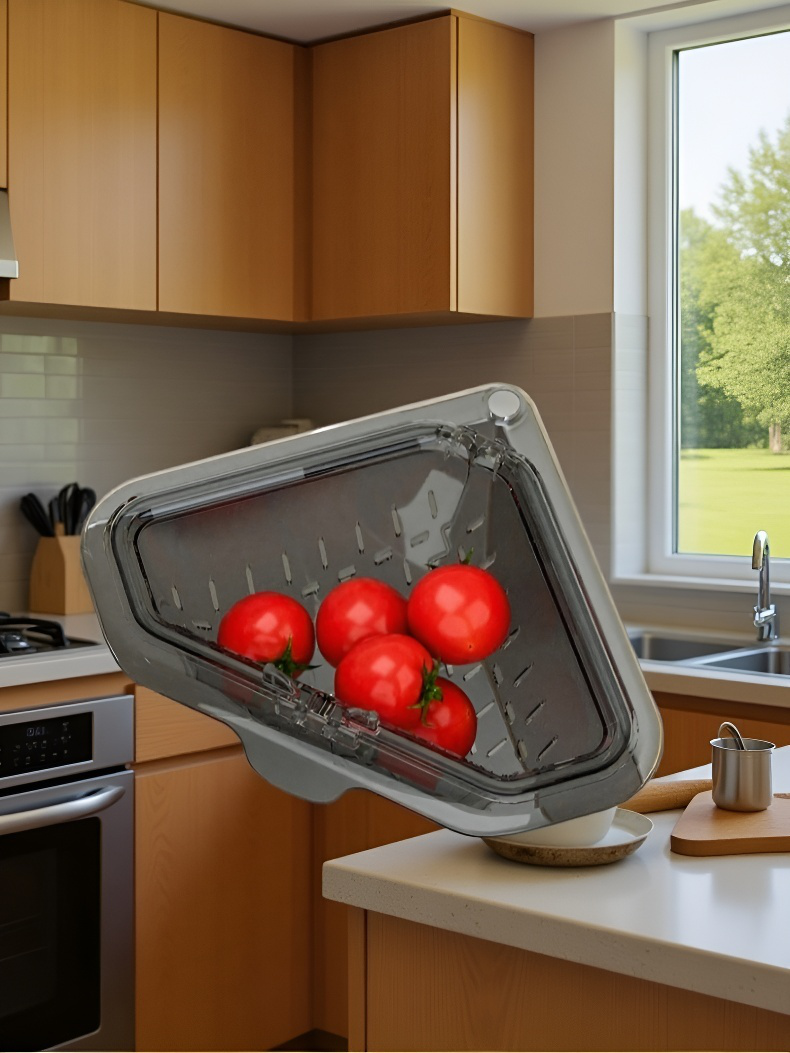 Accesorio de cocina para evitar atascos en el drenaje