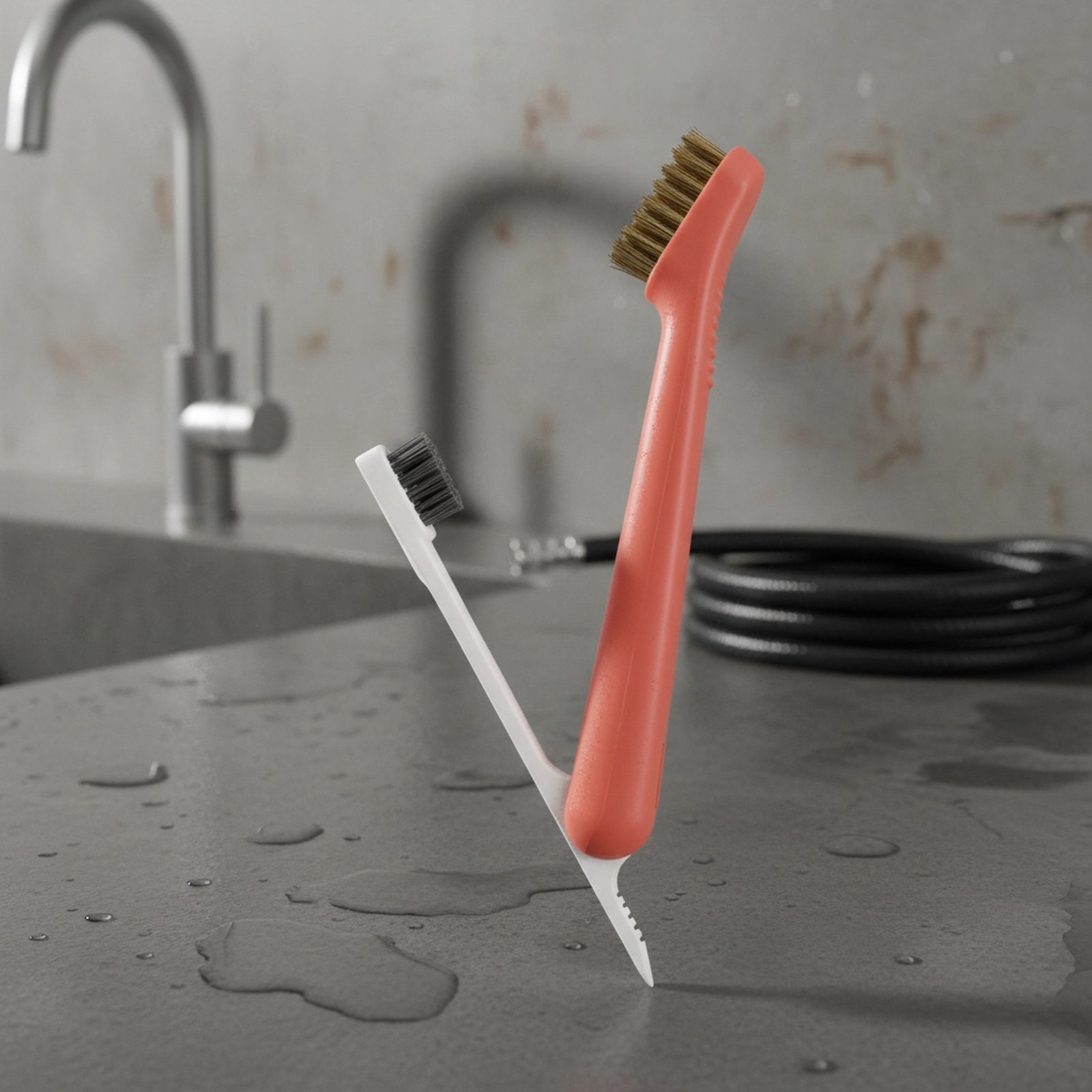 Multifunctional Hanging Gap Grease Cleaning Brush