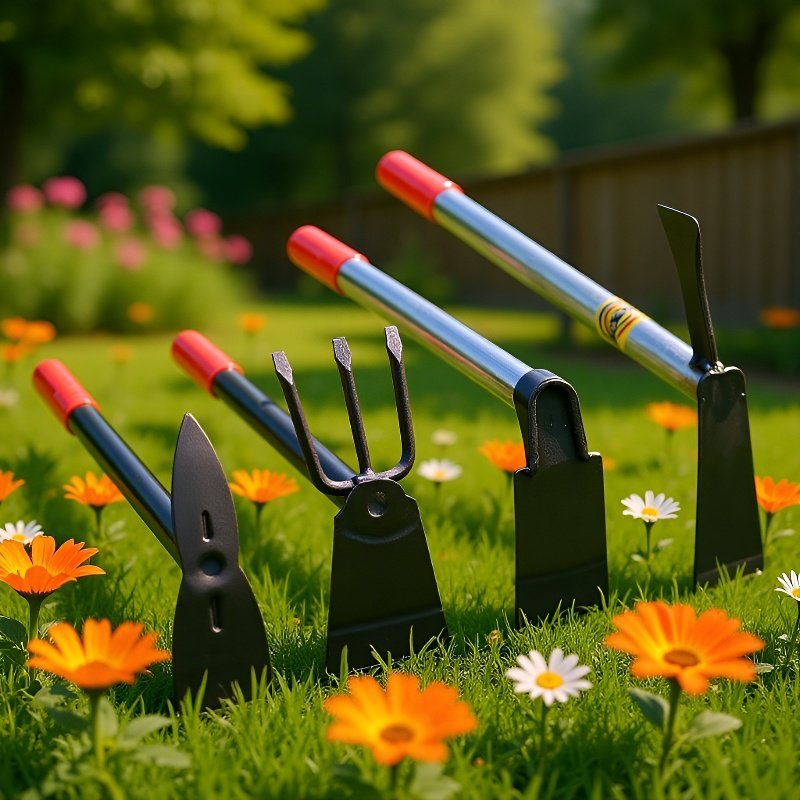 다용도 스테인리스 정원 괭이 & 원예 도구